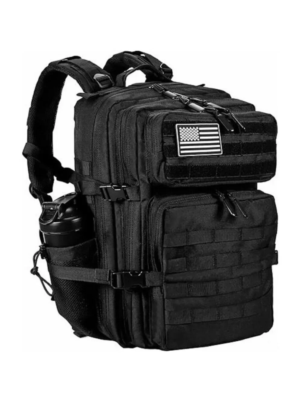 LHI Tactical Backpack 45L Military Molle Hiking Camping Survival Rucksack